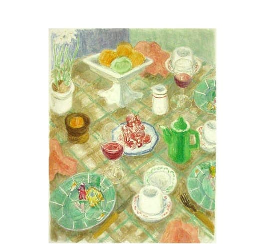 Janet Yake - Linen Table Cloth