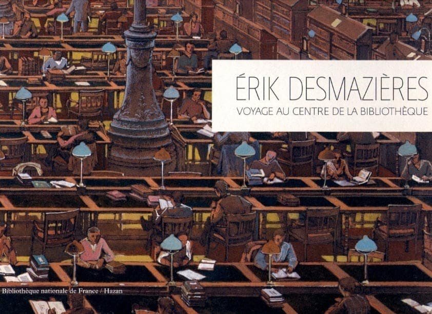 Érik Desmazières - Voyage au centre de la bibliothèque